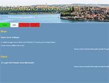 Tablet Screenshot of maurizio-moscatelli.it